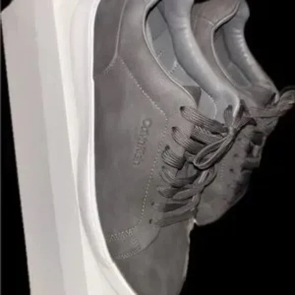 Calvin Klein Gray Sneakers – Minimalist Design for Everyday Wear, Size 11.5 Mens - Picture 6 of 6